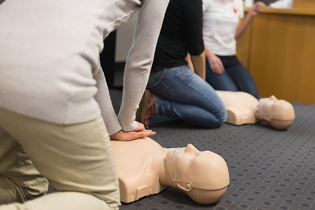 St. John Ambulance Standard First Aid Level A (Adult CPR) – 14 hours