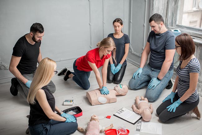 St. John Ambulance Intermediate (Standard) First Aid Level C (Adult and Child CPR) – 14 hours